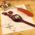 HEBDOMAS Vintage Mens Wrist Watch Swiss Men's Pocket Watch Spiral Breguet