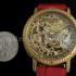 Vintage Mens Wristwatch Gold Skeleton Men's Wrist Watch Swiss Rolex Movement