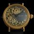 Vintage Men's Wrist Watch Silvana Gold Skeleton Mechanical Mens Wristwatch Swiss