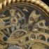 Vintage Men's Wrist Watch Silvana Gold Skeleton Mechanical Mens Wristwatch Swiss