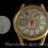 Vintage Mens Wristwatch Regulateur Half Skeleton Men Wrist Watch Omega Movement