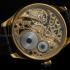 Vintage Mens Wrist Watch Gold Skeleton Men's Wristwatch Swiss Tavannes Movement