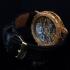 Vintage Men's Wristwatch Skeleton Mens Watch Louis Ulysse Chopard LUC Movement