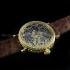 Vintage Mens Wrist Watch Gold Skeleton & Stones Men's Wristwatch Tissot Swiss 1910's Movement