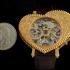 Wandolec based on TIFFANY Movt Vintage Mens Wrist Watch Skeleton Gold Men's Wristwatch