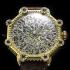Vintage Men's Wrist Watch Gold Skeleton Stones Mens Wristwatch A.Lange & Sohne Uhren Movement Germany 1879