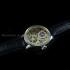 Vintage Men's Wrist Watch Skeleton with Stones Mens Wristwatch Regulateur Borel Movement 1910