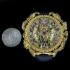 Vintage Men's Wristwatch Gold Skeleton with Stones Mens Wrist Watch with Omega Swiss Movement 1914