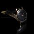 Vintage Yves Benoit Swiss Wristwatch 21 Jewels Incabloc Men's Black Dial Gold Plated Mechanical Serviced