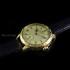 Vintage Men's Wrist Watch with Original 1895 Patek Philippe Movement & New Ivory Dial and Quality Floral Engraved Case